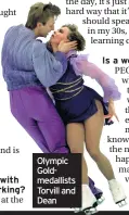  ??  ?? Olympic Goldmedall­ists Torvill and Dean