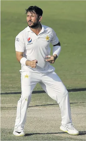  ?? Picture: Getty Images ?? POSER. Will Pakistan spinner Yasir Shah be as lethal on South African pitches?