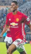  ??  ?? Match-winner Marcus Rashford.