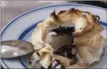  ?? SARA MOULTON VIA AP ?? Shown is a mini mocha baked Alaska in New York. This dish is from a recipe by Sara Moulton.