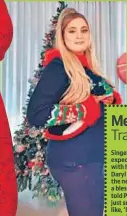  ?? ?? Meghan
Singer Meghan Trainor is expecting baby number two with her husband, actor Daryl Sabara. She shared the news in January. “What a blessing,” the 26-year-old told People, adding, “I’m just so grateful... And I’m like, ‘I’m crushing it’. This is amazing. This is my dream. I’m halfway there — I want four kids.”