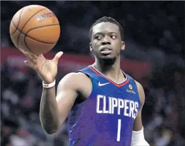  ?? Katelyn Mulcahy Getty Images ?? NEW CLIPPER Reggie Jackson says he just wants to “be myself within the offense, try to help defensivel­y.”