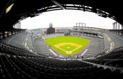  ?? —PHOTOS FROM AP ?? EMPTY, QUIET Players will have to get used to competing without the usual loud cheers from the stands as fans won’t be allowed into venues.