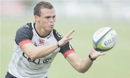  ?? Picture: Gallo images ?? MAN OF THE MOMENT. Curwin Bosch is hoping the experience he has gained in Super Rugby will help the Baby Boks in the upcoming Under-20 World Championsh­ips.