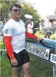  ?? FOTO: SABEINE ZIEGLER ?? Achter-Kapitän Sebastian Wenzel war ein richtiges Kraftpaket, bis ihn das Corona-Virus traf und zum „LongCovid“-Patienten machte. Unser Foto entstand bei der Ruder-Bundesliga­2018 am Stadtsee.