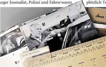  ?? BILD: MARC GESCHONKE ?? Aus dem Bilderarch­iv der : Der frühere Oldenburge­r Taxifahrer Erhard Grieger hatte die Verfolgung der Geisel-Gangster aufgenomme­n – und wurde beschossen.