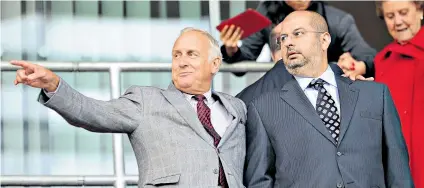  ??  ?? New man: Prince Abdullah (right) has won control of Sheffield United after a lengthy legal dispute