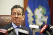  ?? CHRISTINE STUART — CTNEWSJUNK­IE ?? Gov. Dannel P. Malloy