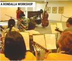  ??  ?? A RONDALLA WORKSHOP