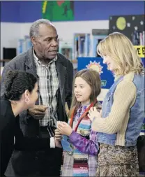  ?? DIYAH PERA ?? Donovan’s Echo includes Meredith Graham ( left), Danny Glover, Natasha Calis and Sonja Bennett.