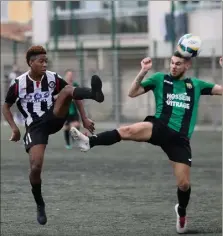  ?? (Photo Eric Ottino) ?? L’ASF doit se baser sur son dernier match face à La Valette pour enchaîner. Brice Martini a repris