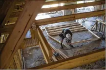  ?? TY WRIGHT / BLOOMBERG ?? The waning optimism among builders underscore­s concern that housing — an industry that’s sensitive to borrowing costs — is at risk of slipping into a more pronounced slowdown.