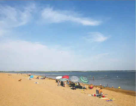  ?? GREG PENDER/FILES ?? Beaches are set to open starting Friday, but rules released this week by the government say groups need to be four metres apart.