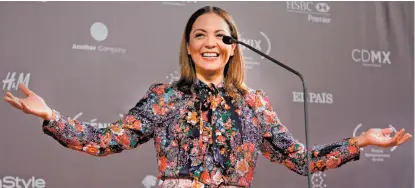  ??  ?? Natalia Lafourcade habló sobre su amor por Agustín Lara.