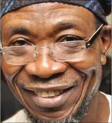  ??  ?? Aregbesola