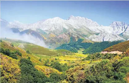  ?? Picture: 123rf profile/jackf ?? EMERALD LAND A dreamy mountain landscape in Babia.