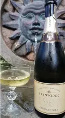  ?? JIM CAMPANINI / BOSTON HERALD ?? FIZZ AND FLAVOR: Cantina d’Isera 1907 Brut is a chardonnay-based sparkler from the regional Trento DOC.