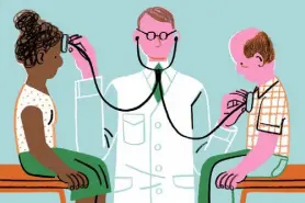  ?? Marta Monteiro, © The New York Times Co. ?? Studies show female patients and people of color are more likely to have their symptoms dismissed by medical providers. Experts say: Keep asking questions.