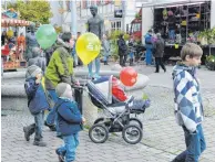  ??  ?? Auch die jüngste Generation ist mit dabei.