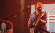  ??  ?? Frightened Rabbit singer Scott Hutchison