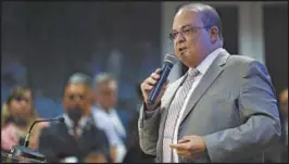  ?? JOSÉ CRUZ/AGÊNCIA BRASIL ?? Apontado como franco favorito, Ibaneis Rocha liquidou a disputa em primeiro turno por vantagem mínima