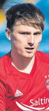  ??  ?? Young Aberdeen midfielder Chris Antoniazzi has joined Montrose on loan and will make his debut in today’s Links Park derby.