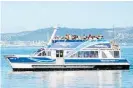  ?? ?? A second-hand small vessel option such as this is among options being considered as part of a potential ferry service for Tauranga.