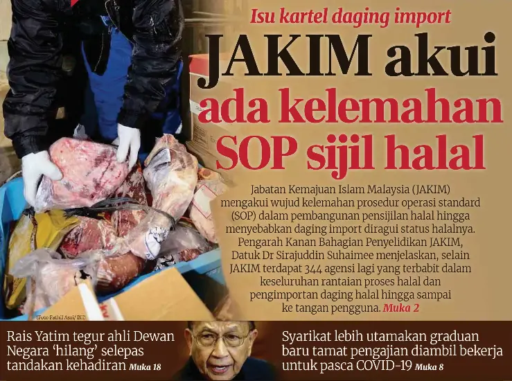 Jakim Akui Ada Kelemahan Sop Sijil Halal Pressreader