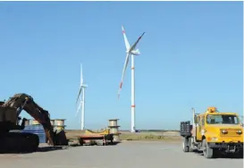  ?? CORTESÍA ?? En Tamaulipas se tienen varios proyectos de energía eólica.