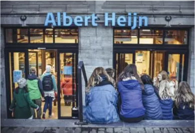  ?? © Jimmy Kets ?? Albert Heijn in Gent. De keten verdwijnt voorlopig niet uit het Belgische straatbeel­d.