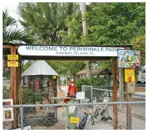 ??  ?? It’s a surprise to many that Periwinkle Park not only houses people but also is a sanctuary for exotic birds and other unusual animals.