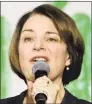  ?? Andrew Harnik / Associated Press ?? Sen. Amy Klobuchar