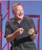  ?? DAVE ALLOCCA/AP ?? Comedian Robin Williams battled demons his whole life. He killed himself in 2014.