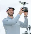  ??  ?? Dustin Johnson beat the strongest field of the season at the Genesis Open at Riviera Country Club.