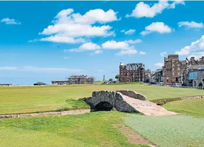  ?? Picture: SNS Group. ?? The St Andrews Links Trust, which runs several golf courses including the Old Course, confirmed it will enter into consultati­on with staff.