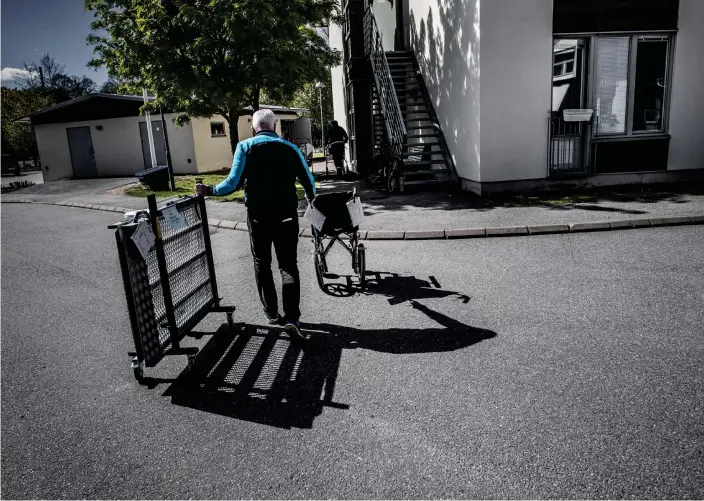  ?? Bild: Stefan Berg ?? Det var först efter att coronaviru­set nådde Kvibergs äldreboend­e som stadsdelen färdigstäl­lde sin riskanalys.