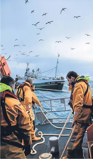  ?? Photograph by Graham Campbell ?? ROW: Brexit trouble for fishers, says a think-tank.