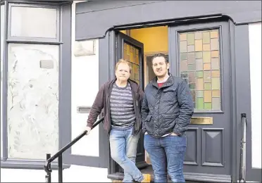  ?? Photo: Sue Ferguson ?? Graham Garret and Chris Underwood will be opening Artisserie in Tenterden High Street