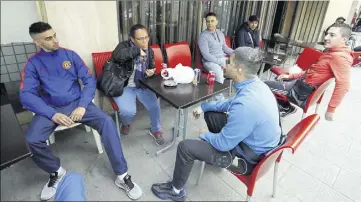  ?? (Photos Jean-François Ottonello) ?? « Avant, les gens croyaient en la gauche », constate-t-on dans ce quartier de Nice.