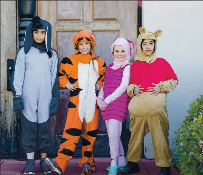  ?? COURTESY PHOTO ?? San Jose’s Playful People Production­s is auditionin­g 6- to 10-year-olds to play Winnie the Pooh and his friends in the Hundred Acre Wood for a production to be streamed in April.