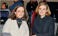  ??  ?? Regina y Adriana Sánchez Mejorada.