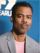  ?? RICHARD SHOTWELL/INVISION 2020 ?? Comedian Chris Rock will perform during Netflix’s first live global streaming event.