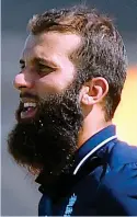  ??  ?? Quick wickets: Moeen Ali