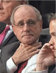  ?? HENRY TAYLOR/USA TODAY ?? Sen. James Risch, R-Idaho, is set to chair the Foreign Relations Committee. Risch, a Trump loyalist, is unlikely to challenge the president as frequently as previous chairman Bob Corker did.