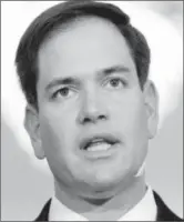  ??  ?? Marco Rubio