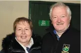  ??  ?? Right: Helen and Barry Aherne were at the Munster Intermedia­te hurling final at Limerick Gaelic Grounds last Sunday.