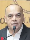  ?? ?? El líder del bloque cartista, senador Basilio “Bachi” Núñez, es el principal candidato a presidir el Senado.