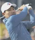  ??  ?? 0 Sung Kang scored a twounder-par 69 yesterday.