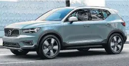  ?? VOLVO ?? Volvo XC40 inaugura nova plataforma de modelos compactos