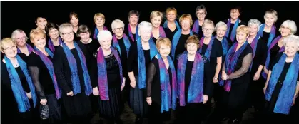  ?? Picture Mandy Jones ?? ● Côr Merched Edeyrnion Welsh ladies choir who are celebratin­g 40 years with a special concert